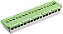 Bloco Distribuidor Multipolar Termoplástico 400v 100a  7x6mm2 / 9mm2 com parafuso pek/s16 :1spe007715f0743 -abb - Imagem 1