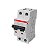 Minidisjuntor Bipolar 440v 16a Fixo Isolado a Ar s202-c16 :2taz110200r1164- abb - Imagem 1
