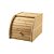Porta Pão Pequeno com Abertura Frontal 20 x 27 x 18cm - Bambu - Imagem 1