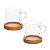 Dupla de caneca de Borossilicato - 100 ml - Imagem 1