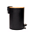 Lixeira Pedal Black - Tampa bambu 3 l - Imagem 1