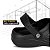 Sandalia Ortopedica Fly Feet Work Preto AC3550 Orthopauher - Imagem 2