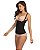 Corselet Comfort Form Tecido Emana Preto 731 Esbelt - Imagem 3