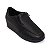 Mocassim em Couro Ziper Salto Anabela 6262 Preto Usaflex - Imagem 2
