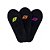 Meia 3 Pares Feminina Mesh Superlow Preto Skechers - Imagem 3