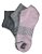 Meia 3 Pares Feminina Low Cut Diamond Rosa Skechers - Imagem 1