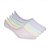 Meia 5 Pares Feminina Liner Microfiber Rosa Claro Skechers - Imagem 1