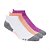 Meia 3 Pares Feminina Wmn Ext Terry Low Cut Rosa Skechers - Imagem 1