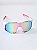 Óculos de Sol Esportivo Momentum Branco e Rosa - Imagem 2