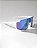 Óculos de Sol Esportivo Breeze Branco Lente Azul - Imagem 2