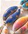 Pulseira de Búzios Pintados à Mão - Imagem 2