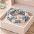 Pulseira de Cristais e Conchas Azul - Imagem 2
