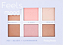 Paleta De Pó, Blush E Iluminador Feels Mood Hb-7524 Ruby Rose - Imagem 3