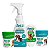 Kit Banho a Seco + Dedal para Higiene Bucal e Orelhas + Creme Dental Pet.U - Imagem 3