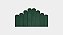 Placa Kit suede verde (padrão e queen) - Imagem 1