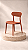Cadeira Slim terracota - Imagem 1