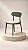 Cadeira Slim verde+ bouclé - Imagem 1