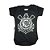 Body Corinthians Infantil Time Futebol Modelo Escudo - Imagem 1