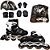 Patins Inline Infantil para Iniciantes Regulável + Kit de Proteção - Imagem 2