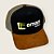 Boné Trucker Premium - Laranja e Preto - Imagem 1