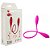 Vibrador Duplo Flexível Snaky Vibe – Pretty Love - Imagem 1