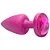 Plug Rosa com Pedra – Sensual Love - Imagem 1