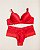 Lingerie em Renda e Microfibra com Calcinha Cós Alto 2404 - Imagem 2