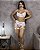 Lingerie sem Bojo de Renda e Cinta Liga 0683 - Imagem 4