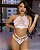 Lingerie Sem Bojo Strappy Renda e Tule 0790 - Imagem 1