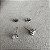 Brinco Ponto de Luz 8mm - 4 garras - Moissanite - Imagem 2