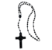 Terço Silicone Preto - Imagem 1