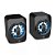 CAIXA DE SOM 2.0 LED SP-L50 BK C3TECH - Imagem 3