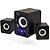 CAIXA DE SOM MINI AUTOFALANTE KP-7023 KNUP - Imagem 2