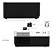 Projetor Bpc-1080p M18 5000 Lumens Preto E Branco Cor Branca/ Preta 110v/220v - Imagem 4