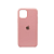 Capa Iphone 11 Silicone Aveludada com Logo - Imagem 1