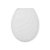 ASSENTO SANITÁRIO MOD CONVENCIONAL OVAL BRANCO - Imagem 1