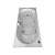 OFURÔ KIN 1,43 DUPLO BRANCO C/ HIDRO TOP LINE OURO FINO - Imagem 3