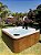 SPA MONTSERRAT QUADRADO 215 x 215 x 90 CM PREMIUM C/ 7 LUGARES OURO FINO - Imagem 1