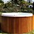SPA FLORA REDONDO Ø 170 x 65 CM TOP LINE C/ 5 LUGARES OURO FINO - Imagem 3