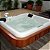 SPA IBERSPACRIL RETANGULAR 195 x 170 x 75 CM TOP LINE C/ 5 LUGARES OURO FINO - Imagem 1