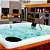SPA SPACE SPACRIL QUADRADO 246 x 246 x 95 CM TOP LINE P/ 8 PESSOAS OURO FINO - Imagem 1