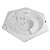 SPA THERMA CARIBE SEXTAVADO 267 x 230 x 77 CM PREMIUM P/ 6 PESSOAS OURO FINO - Imagem 3