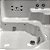 SPA HARMONY QUADRADO 200 x 200 x 70 CM PREMIUM P/ 5 PESSOAS OURO FINO - Imagem 3