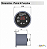Aquecedor Sanspray Banheira Hidro Spa 8000W 220V 4 Funções Com Painel Controlador 4F Preto - Imagem 3