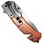 Canivete Tático de Saque Rápido 22,5 cm HZ-06-1200 - Imagem 3