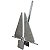 Âncora Danfort Galvanizada 5,0kg - Imagem 1