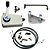 Kit Adap Mercury 15 Manual P/ Comando C/ Cabo 14 pés - Imagem 1