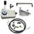 Kit de adaptação motor Mercury 40 / 50 HP manual para comando a distância, completo com cabo de comando 12 pés. - Imagem 1