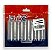 Isca Strike Shad Tiny - 7,8cm White - Imagem 1