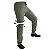 Calça de pesca vira-bermuda Mar Negro Verde Musgo G1 - Ziper joelho recorte frente Hidronatic - Imagem 1